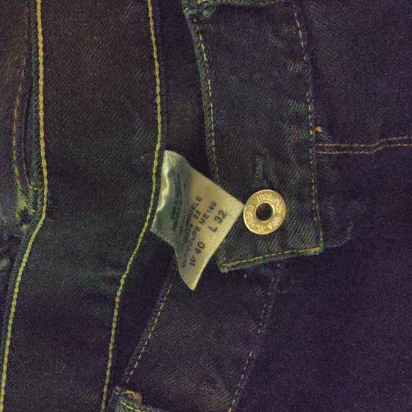 GUESS VINTAGE BOOT-CUT JEANS..[GOOD USED CONDITION } - Picture 3 of 6